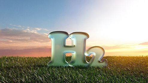 3D Illustration H2 Himmel Natur