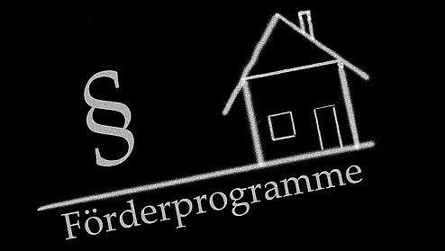 F��rderprogramme - Immobilienkonzept mit Tafel