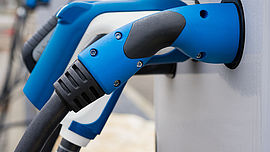 Stromtankstelle fr Elektrofahrzeuge