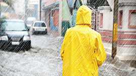 Hochwasser in der Stadt