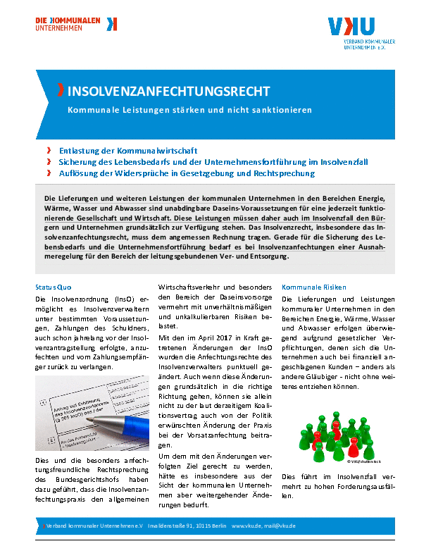 Microsoft Word - 20170717_VKU-Position_Insolvenzanfechtungsrecht.docx Microsoft Word - 20170717_VKU-Position_Insolvenzanfechtungsrecht.docx